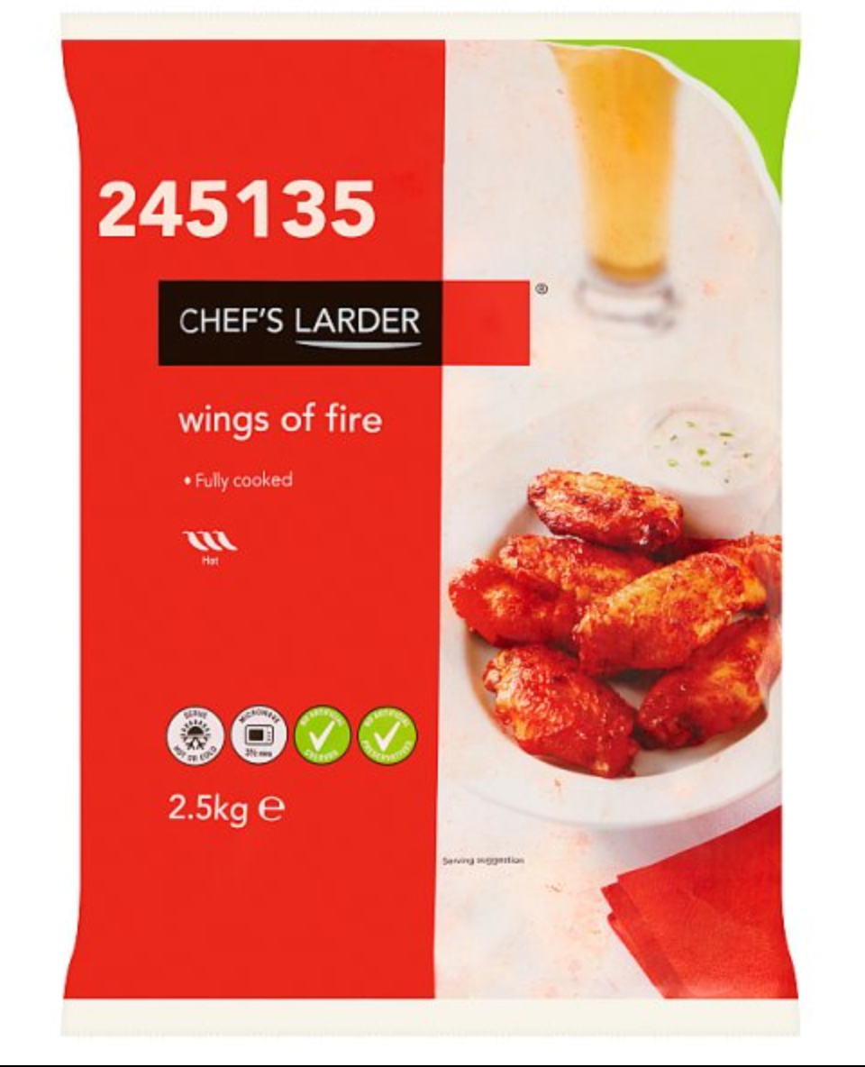 CHEFS LARDER CHICKEN WINGS