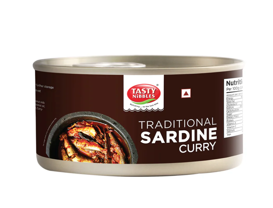 Tasty Nibbles sardine Tin