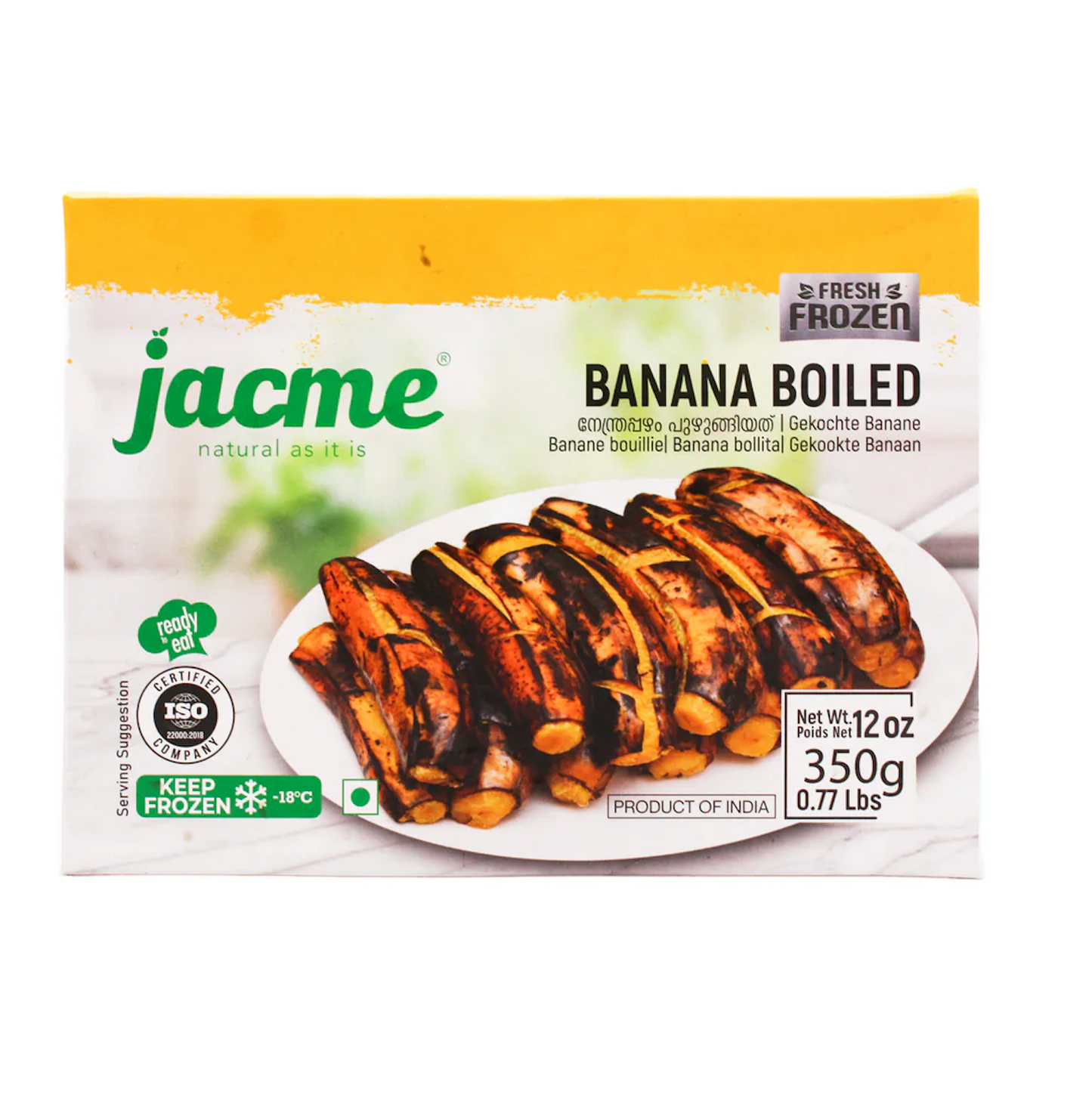 Jacme Banana Boiled
