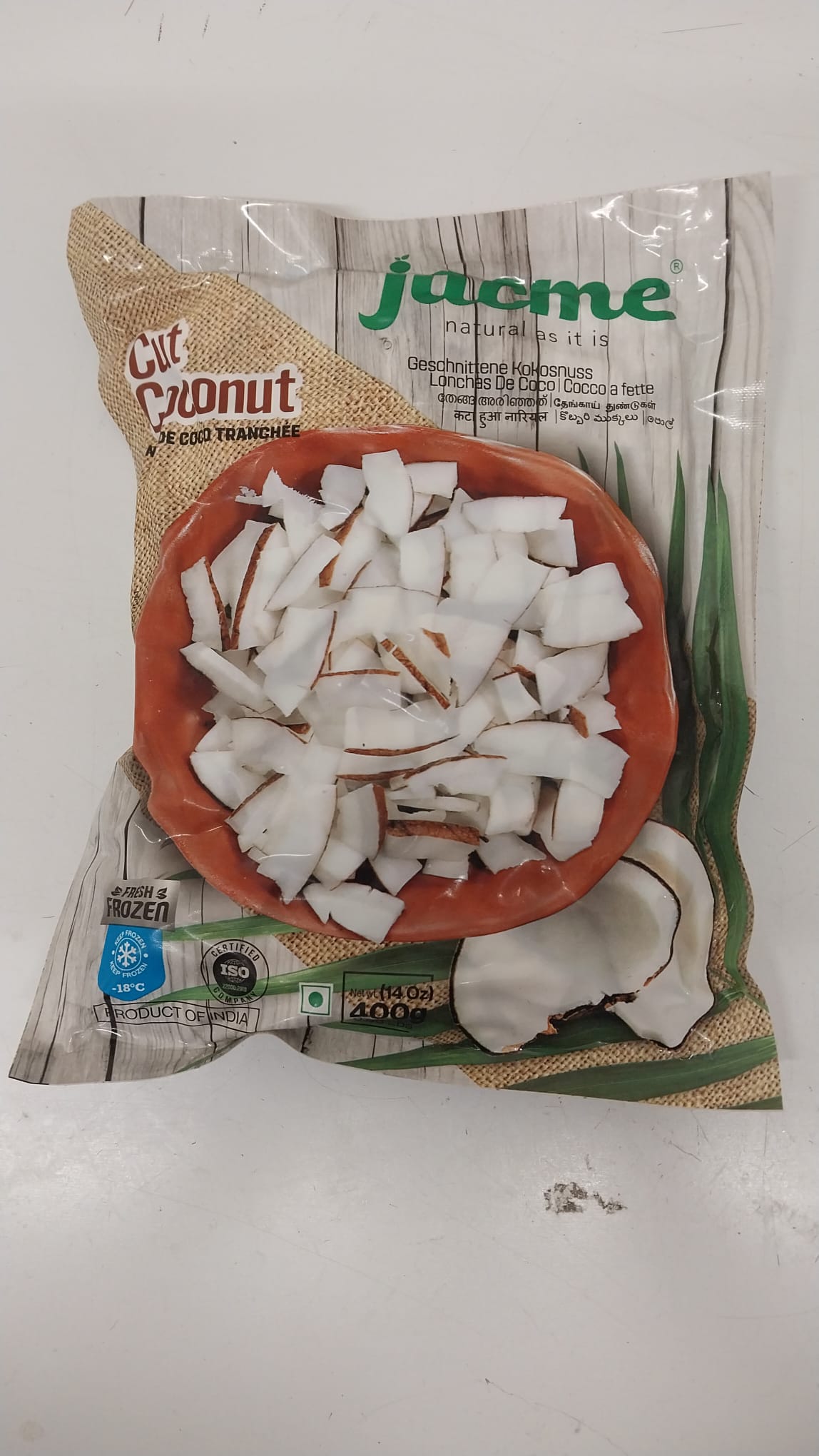 Jacme Cut Coconut Sliced