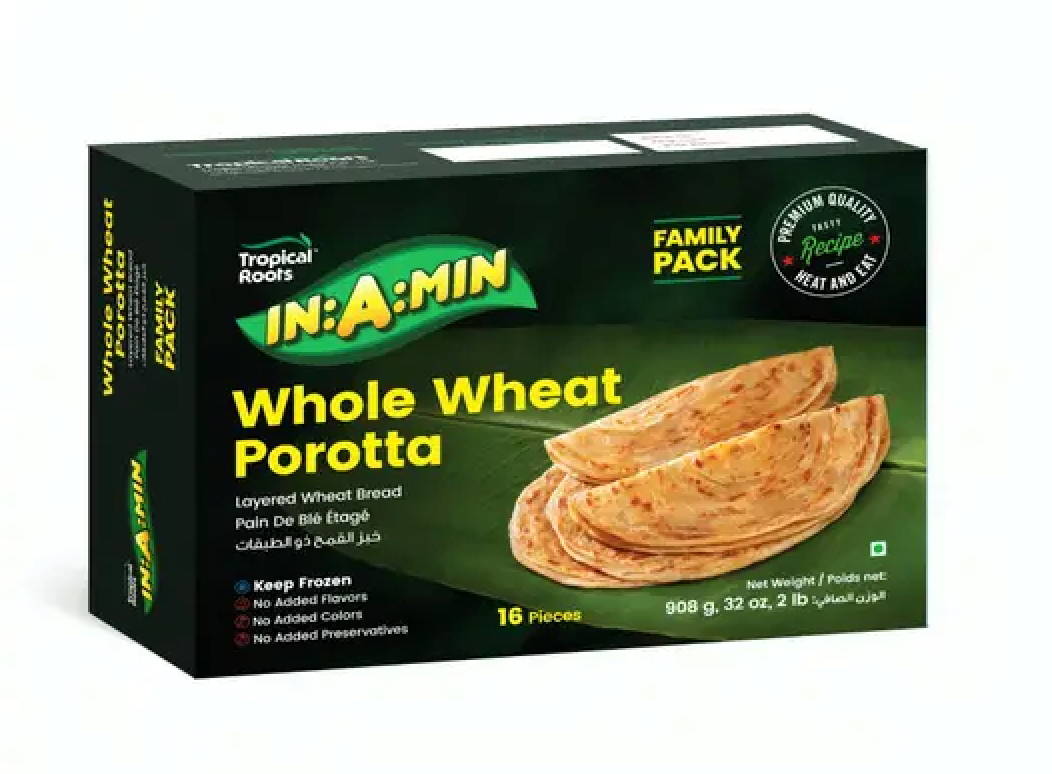 Tropical Roots Wheat Porotta Family Pack