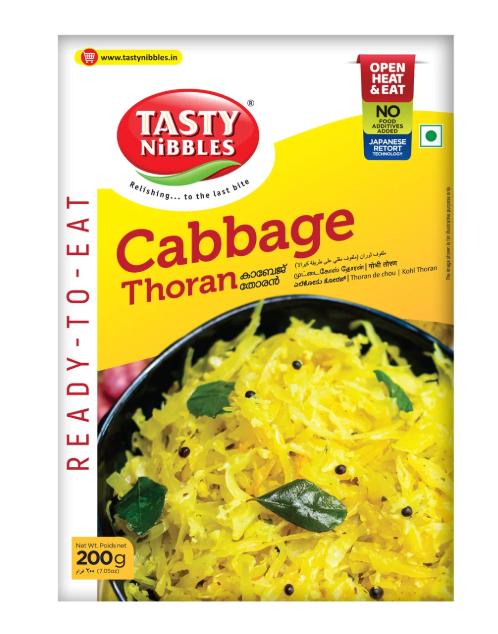 Tasty Nibbles Cabbage Thoran