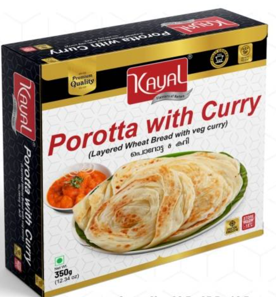 KAYAL POROTTA WITH CURRY