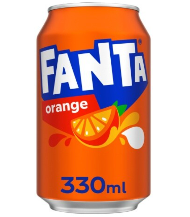 Fanta Orange Can