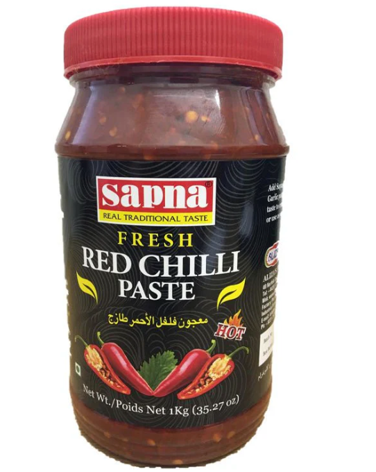 Sapna fresh red chilli paste