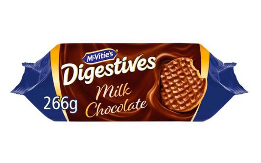 MCVITIES DIGESTIVES MILK CHOCOLATE