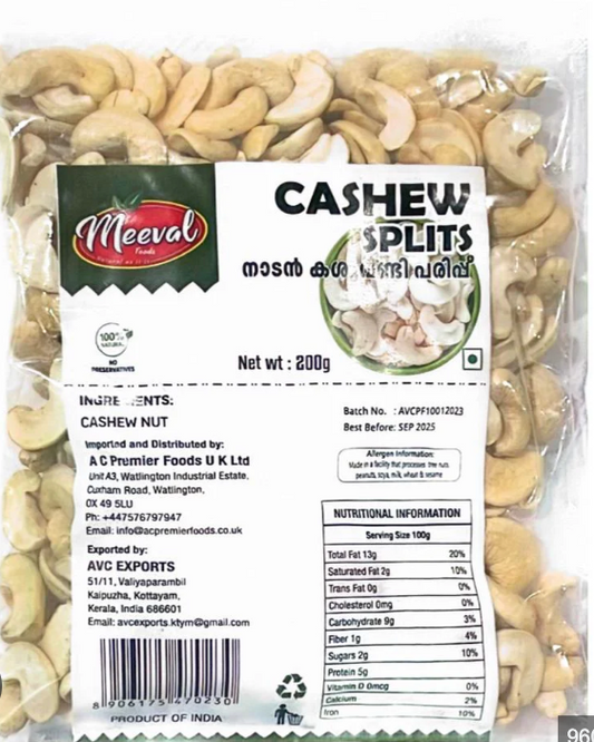Meeval Cashew Splits