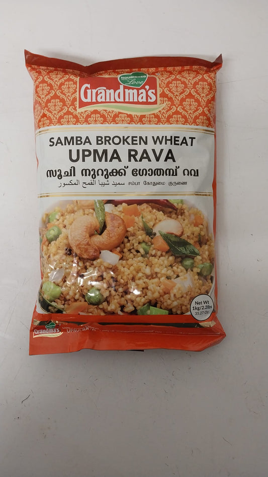 GRANDMAS SAMBA BROKEN WHEAT UPMA RAVA
