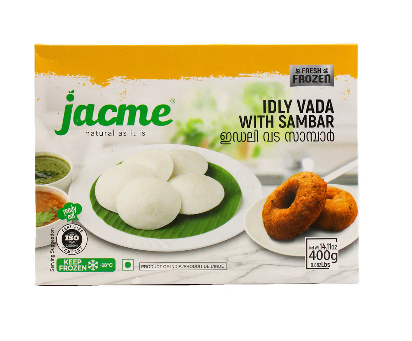 Jacme Idly Vada With Sambar